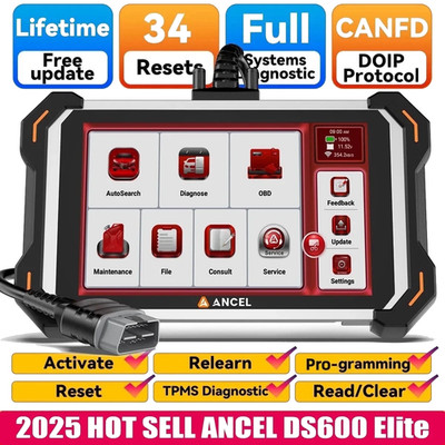 2026 Bidirectional Full System Diagnostic Scan Tool OBD2 Scanner for Ford Toyota