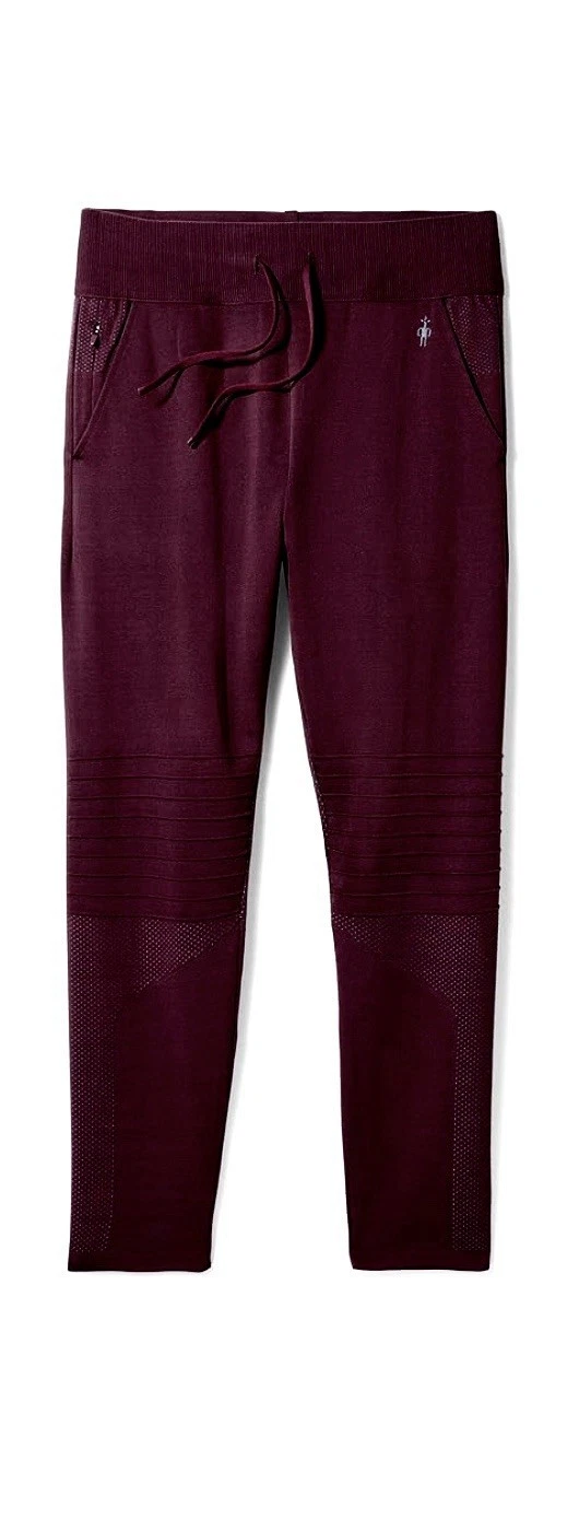 NWT Men's SMARTWOOL Intraknit Merino Tech Pant Jogger Eggplant/Merlot XXL $180