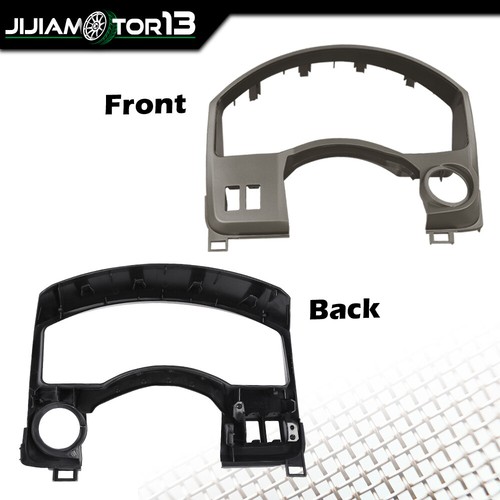 Cuadro de instrumentos panel de instrumentos calibre cubierta ajuste para 04-06 Nissan Titan Armada - Imagen 3 de 9