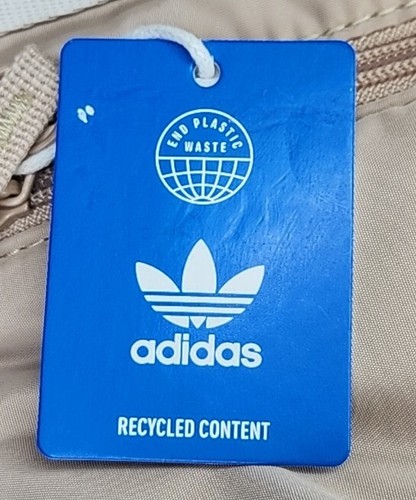 NEW! NWT ADIDAS ORIGINALS Puffer Tote in Magic Beige - Picture 10 of 11