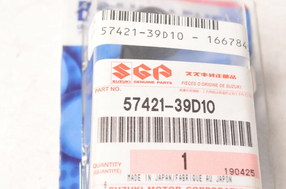 Genuine Suzuki 57421-39D10 Brake Lever - QuadRunner King Quad Eiger Vinson + - Image 2 of 2