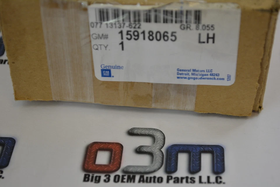 Saturn Sky LH 2007-2010 capó lateral del conductor adorno acabado cromado nuevo OEM 15918065 Foto 3 de 4