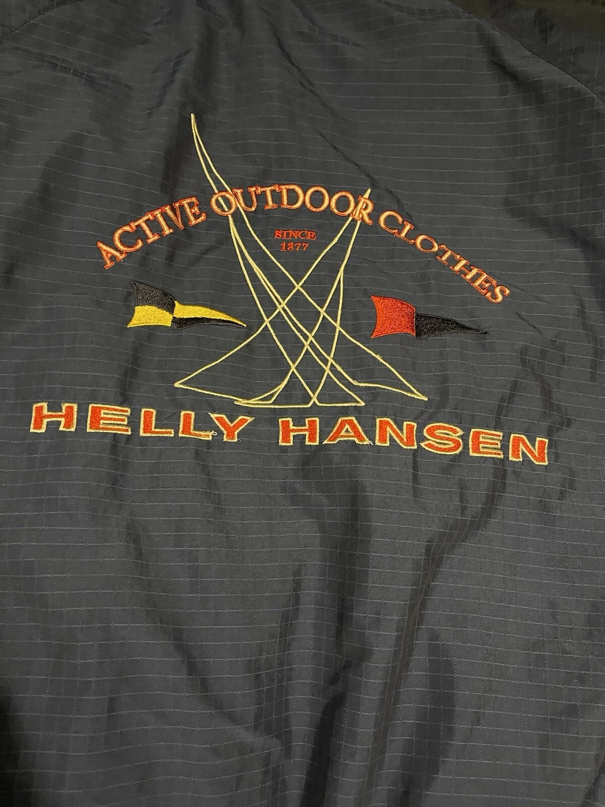 Vintage Helly Hansen Nautical hooded jacket Unisex Sz Small