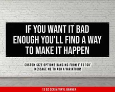 Motivational Gym Wall Art - Weightlifting Quote Banner