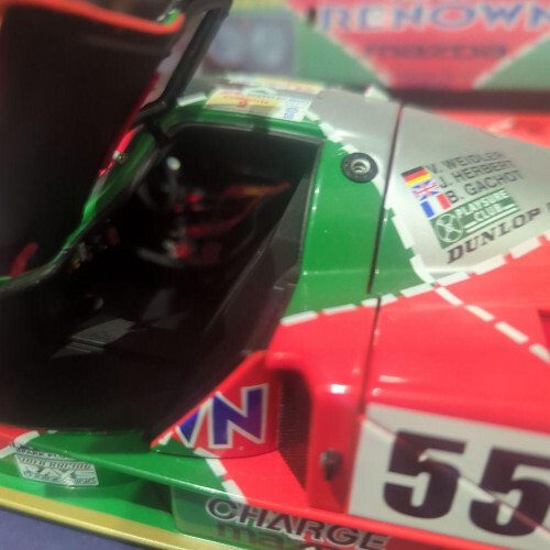 オートアートMazda 787B RENOWN ミニカー BM Creations 1:64 Mazda 787B RENOWN #55 Winner Car HK Toy