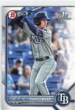Curtis Mead Baseball Cards - Parallels, Base, Chrome - You Choose!