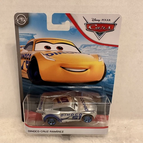 2020 Disney Pixar Cars Silver Collection Dinoco Cruz Ramirez