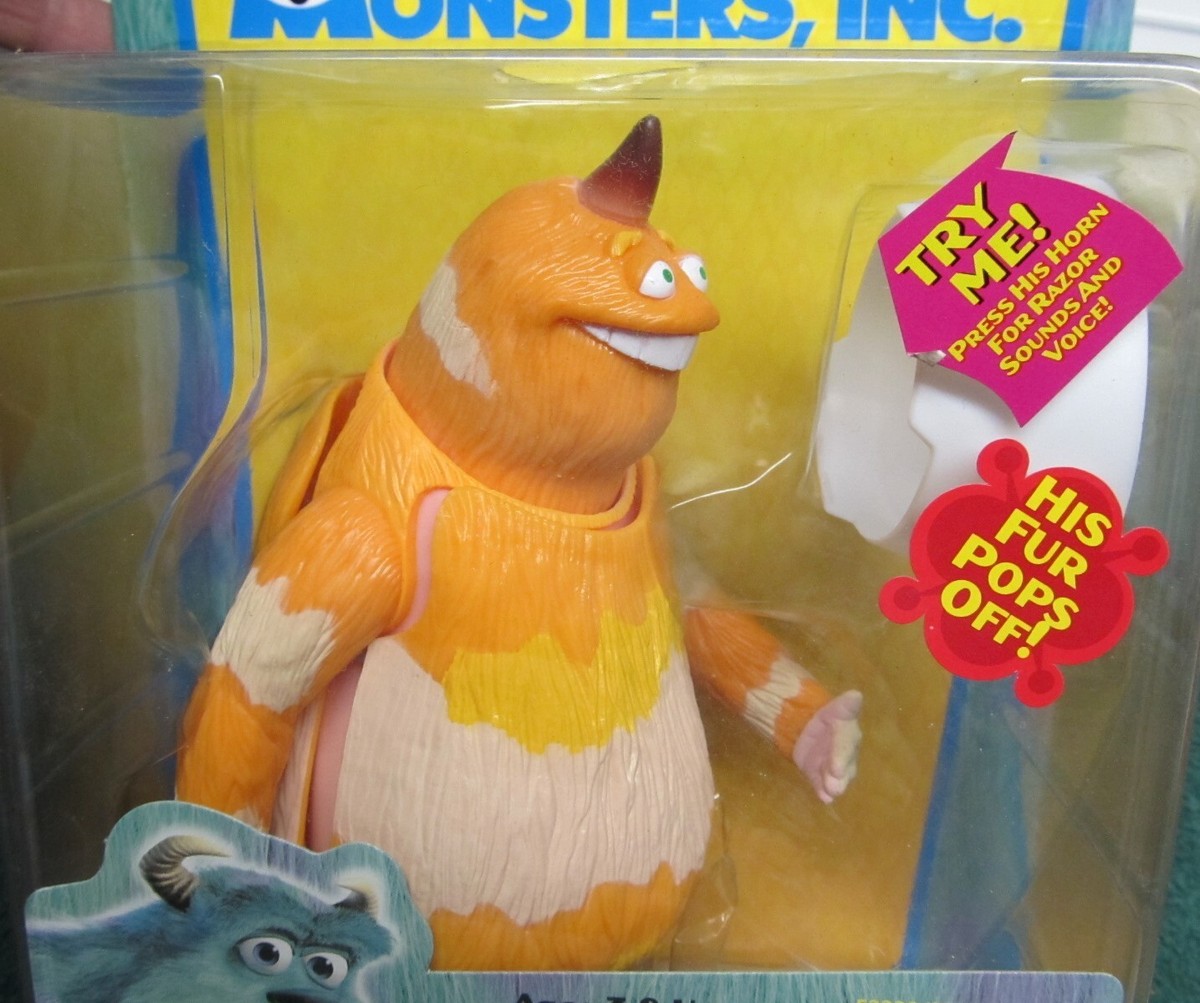 Disney Pixar Monsters Inc Top Scarer George Sanderson Action