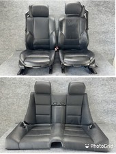 Bmw E46 Convertible Front And Rear Sport Heated Seats Black Assembly Oem 117k Bmw E46 Convertible Front And Rear Sport Heated Seats Black Assembly Oem 117k