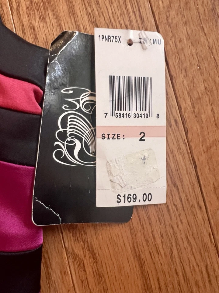 Vestido para mujer JAX vaina hasta la rodilla con cremallera negro/azul/púrpura/rojo/rosa talla 2 Foto 2 de 4