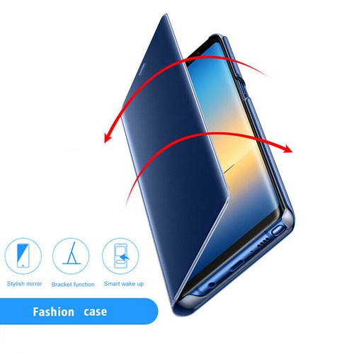 For Samsung S24 Ultra Case galaxy S23 Plus S22 S21 S20 Mirror Flip Cover - Picture 5 of 24