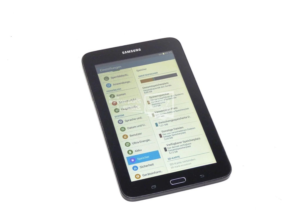 Samsung Galaxy Tab 3 Lite SM-T113 Tablet 17,8cm 7,0" 8GB WIFI Android schwarz - Bild 3 von 4