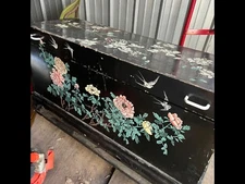 antique chest trunk