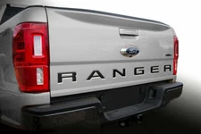 Tailgate Black Insert Letters Stickers Vinyl Decals for Ford Ranger 2019-2023