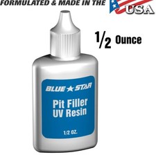 WINDSHIELD REPAIR RESIN  1/2oz UV PIT FILLER ...