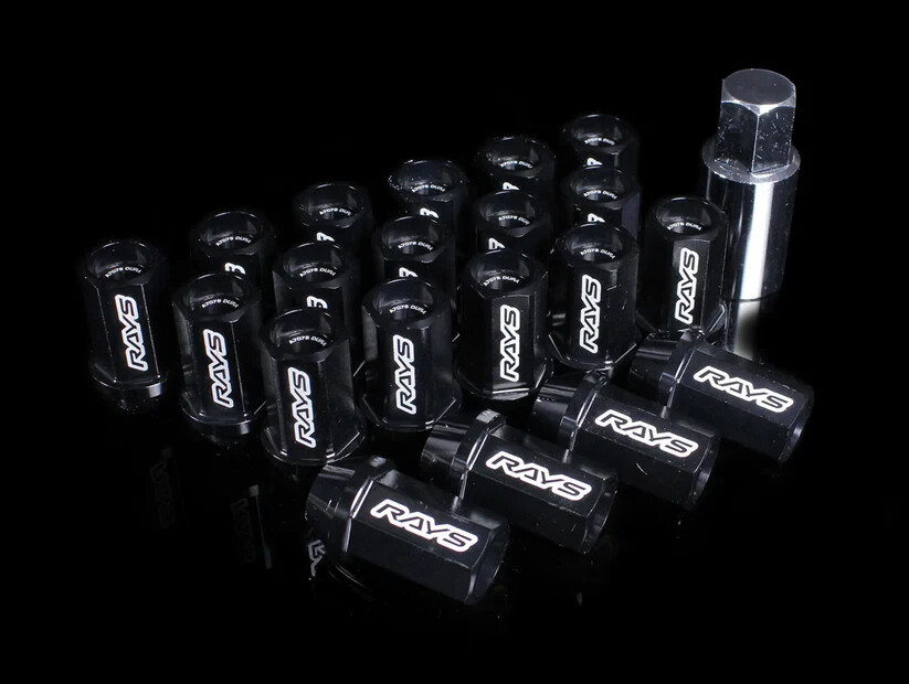 RAYS DURA-NUT L42 Straight Lug Nuts Lock Set 12X1.25 42mm | eBay