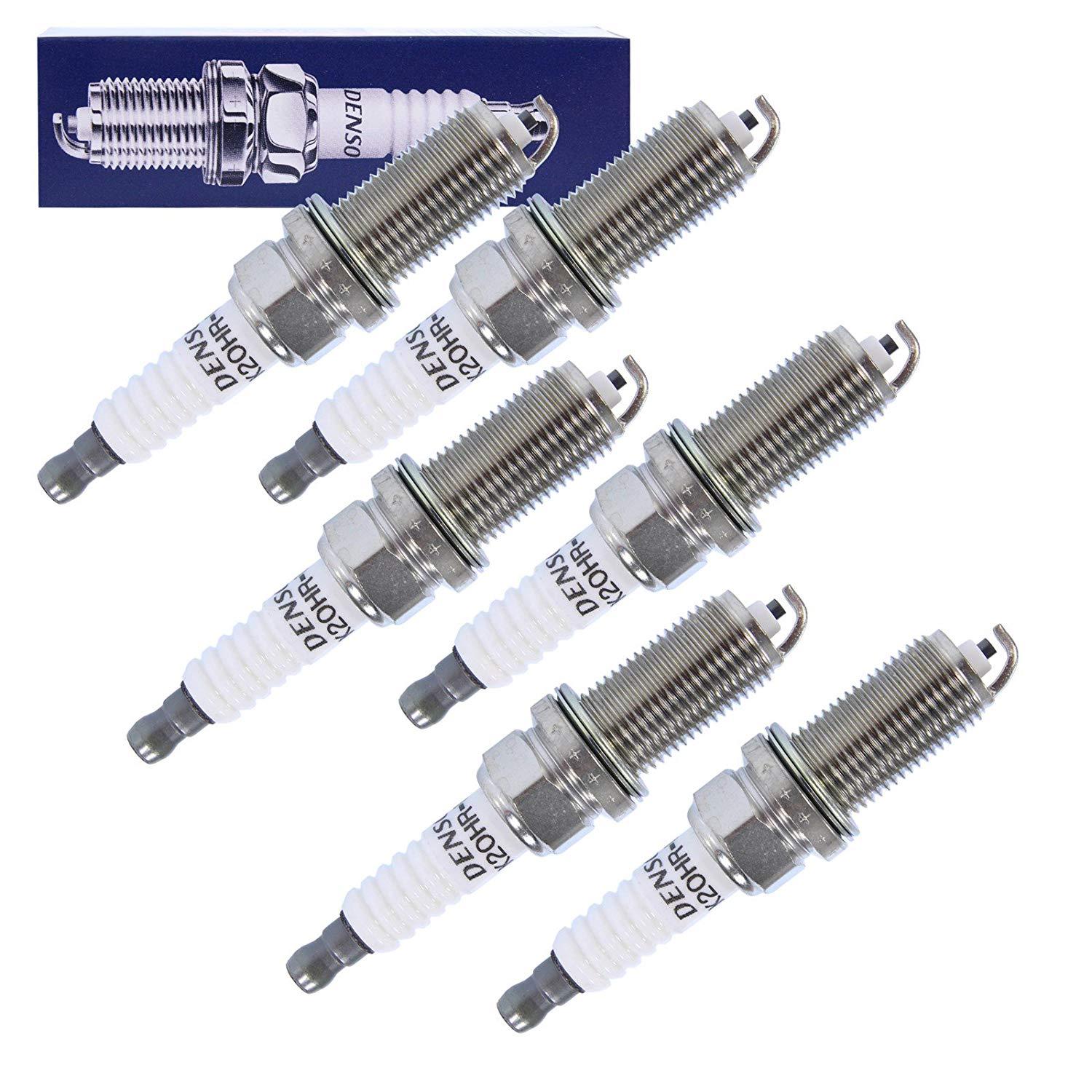 DENSO SPARK PLUG SET 6 FOR NISSAN PATROL GU Y61 12/199710/2001 TB45E 4
