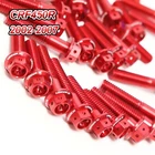 Red Crankcase Cover Engine Bolt For Honda CRF450R 02 03 04 05 06