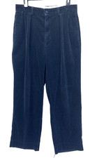 Vintage Polo Ralph Lauren Cords Pants Womens 14 Navy Blue corduroy