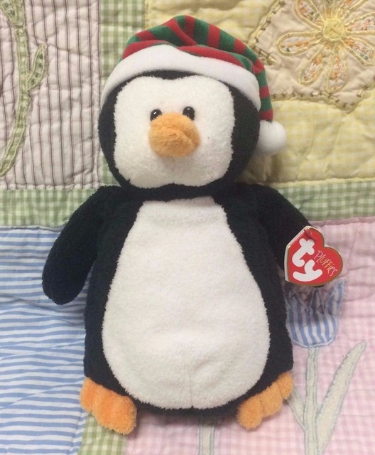 stuffed christmas penguin