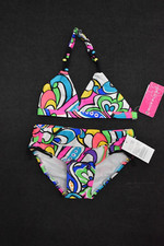 NEW GIRLS GOSSIP GIRL 2 PIECE SWIMSUIT SIZE 5