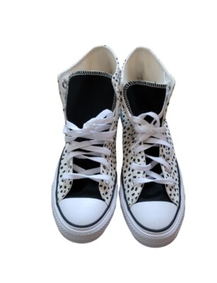 CONVERSE CHUCK TAYLOR ALL STAR Creamy Leopard High Top Women Size 9.5