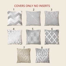 Set Of two Brand New Classic Style Pillow Covers 