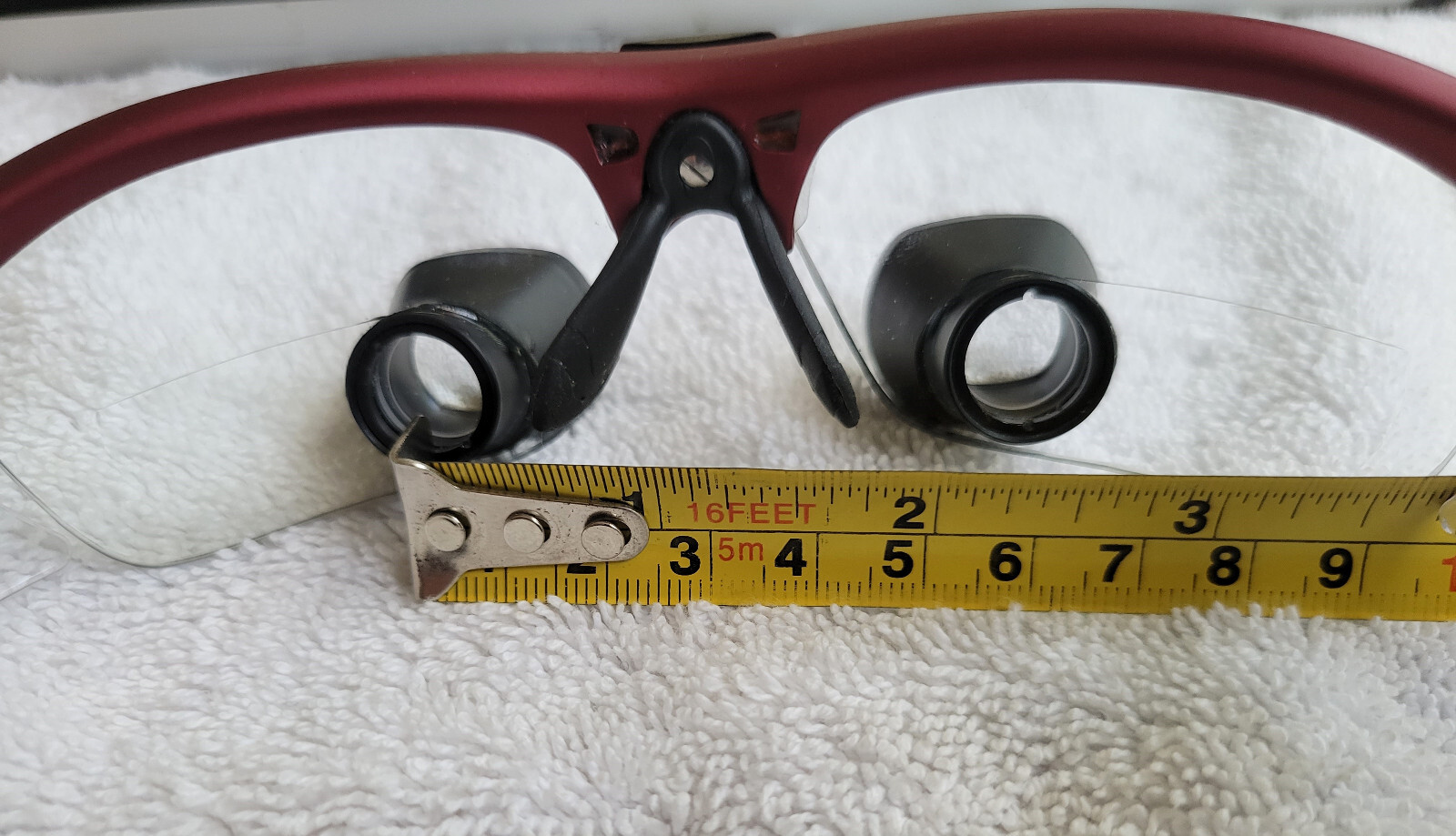 Orascoptic Dental Loupes 2.5x Magnification Rudy Project with Head