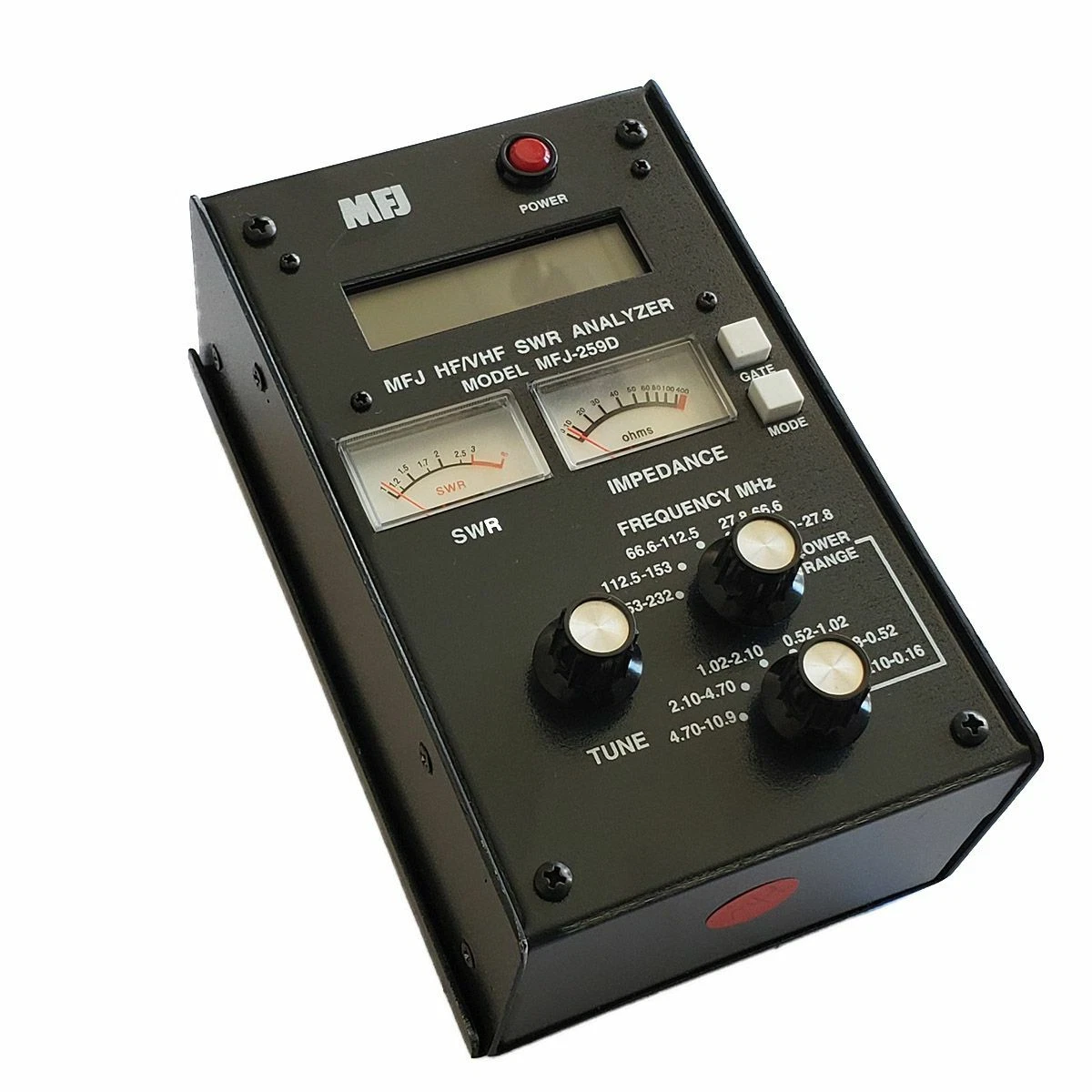 MFJ-259D HF/VHF (100-160KHz, 280KHz-232MHz) SWR Antenna Analyzer