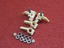 Vintage Team Associated RC10T Steering Caster Block Rear Hub Carriers. #0410