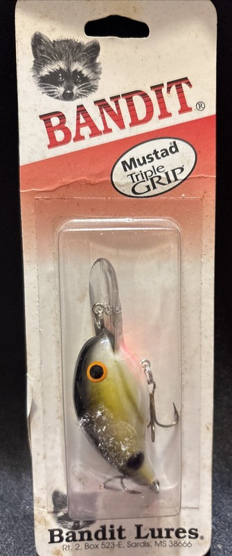 VTG PRE PRADCO NEW BANDIT 200 SERIES Tennessee shad NOS Made In USA