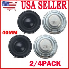 2/4pack 40mm Mini Audio Portable Speakers 16 Core 4 Ohm 5w Full Range Speaker US