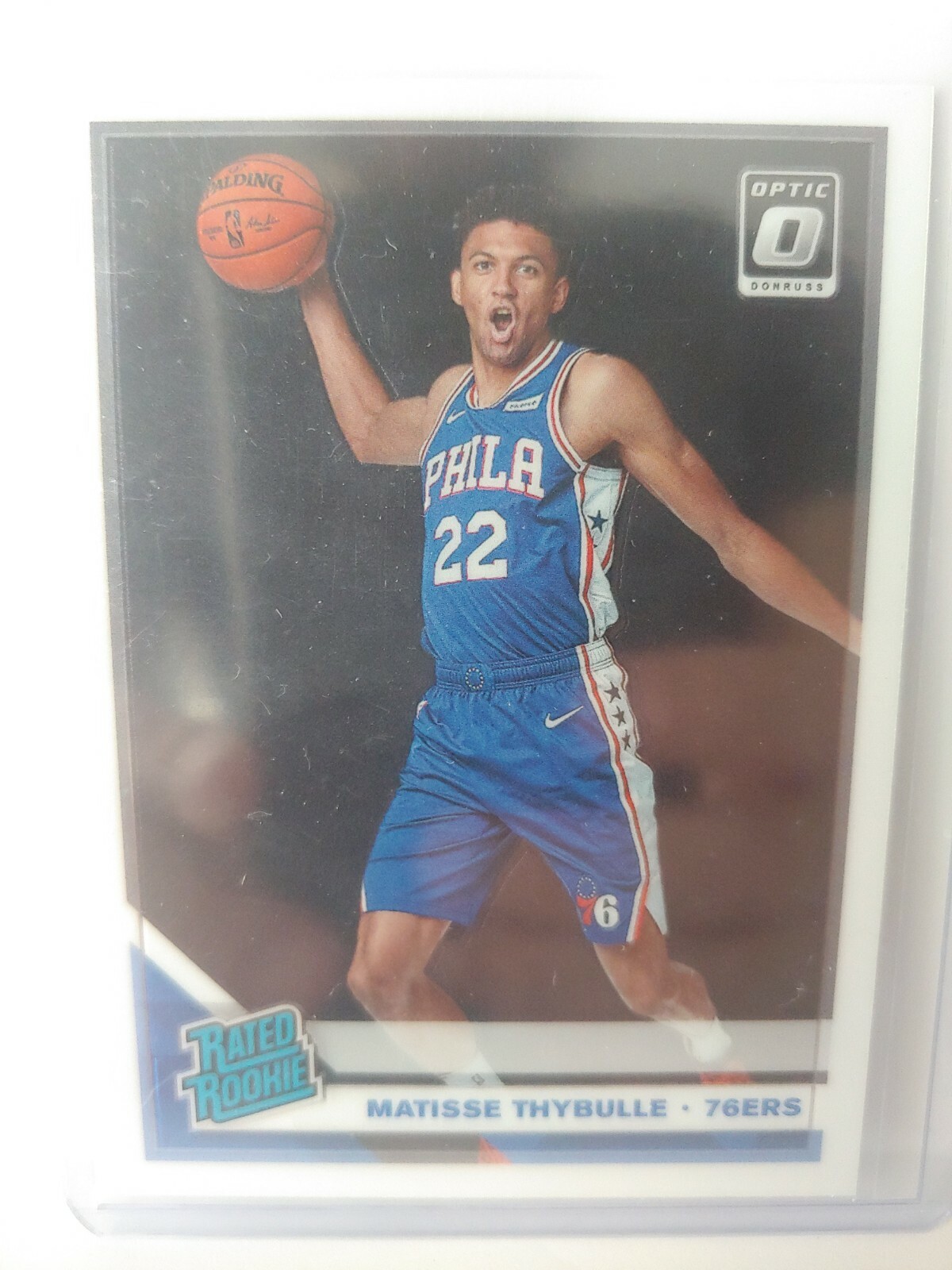 2019-20 Optic MATISSE THYBULLE Rated Rookie #192 Philadelphia 76ers