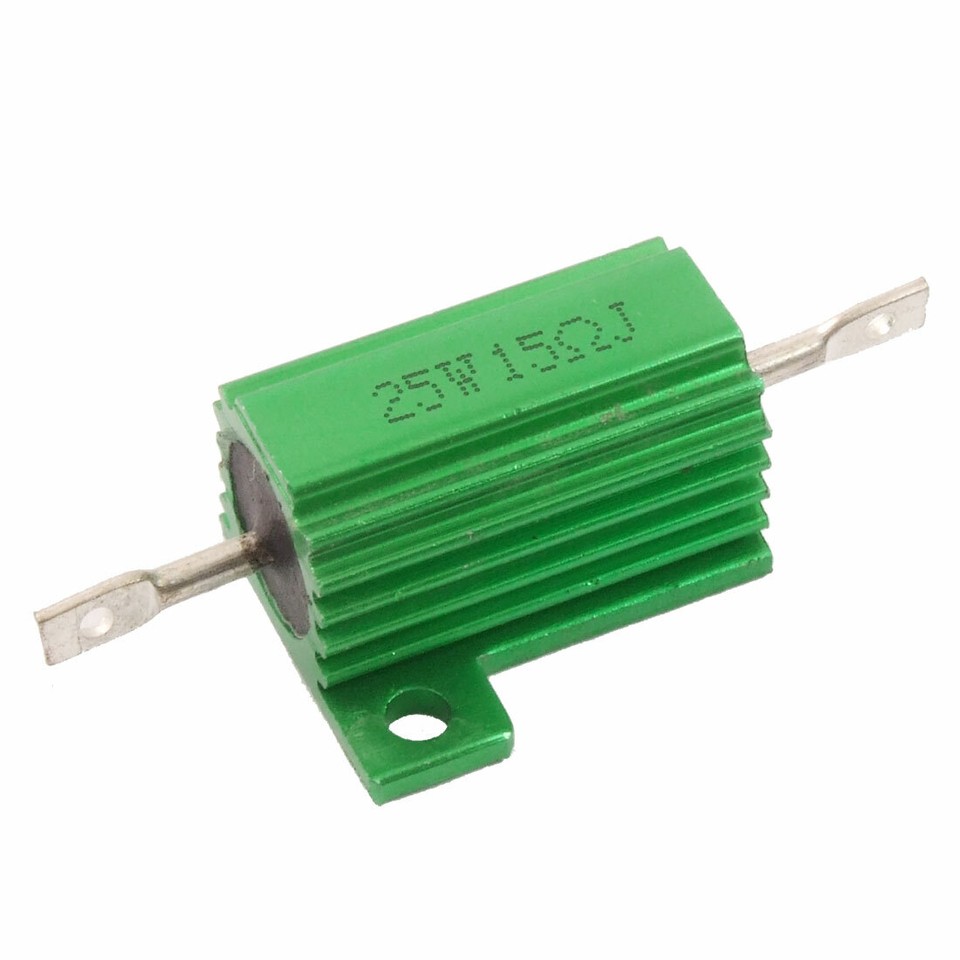 Résistances Pré-câblées Avec Raccords Rapides, 2 Pcs - 12V - 6 OHM - 25 W