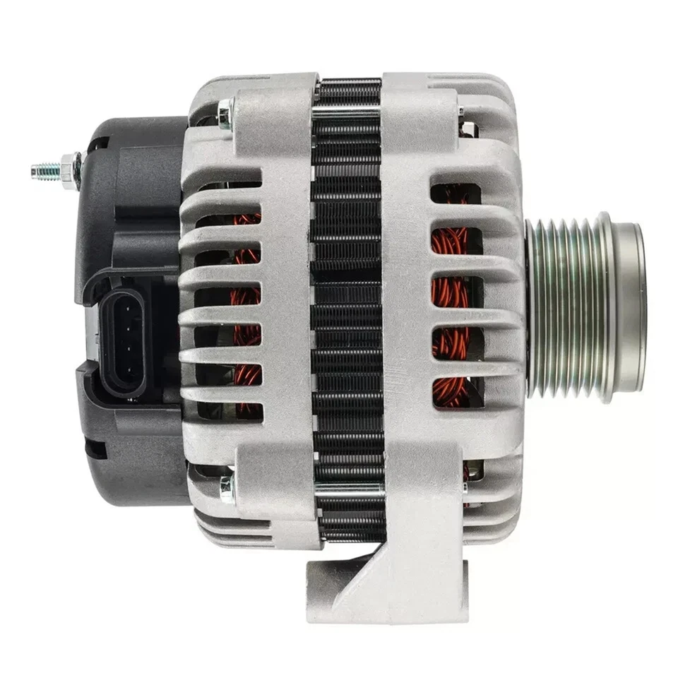 Alternator for Chevy GMC Silverado Sierra 2500 3500 HD 6.6L 145A 14V 6-Groove - Image 3 of 4
