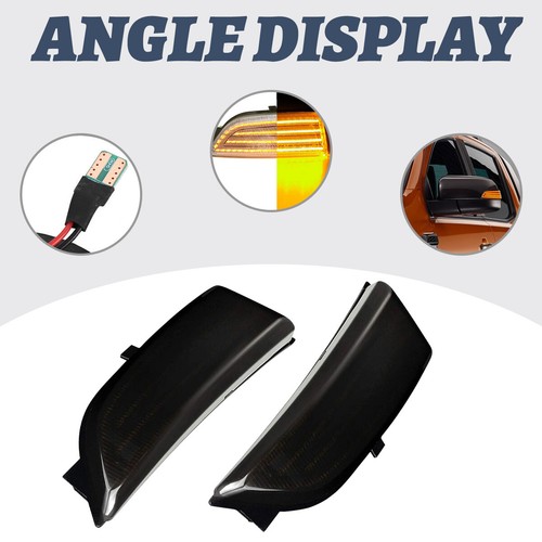 Dynamic LED Side Mirror Indicator Light Turn Signal for Ford Ranger T6 2012-2019 - Picture 5 of 10