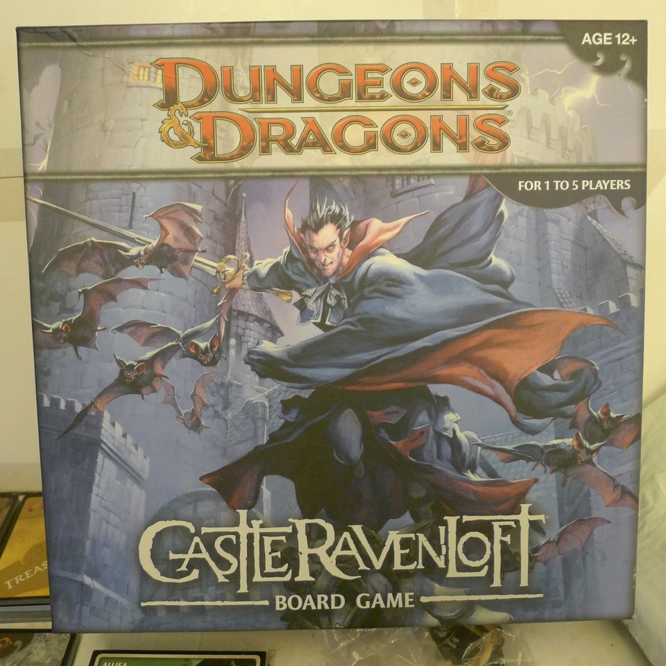 Dungeons & Dragons Castle Ravenloft Board Game Game Pieces