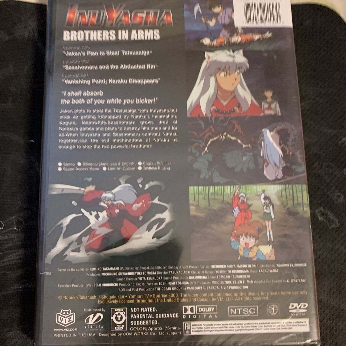 InuYasha - Vol. 27: Brothers In Arms (DVD, 2005
