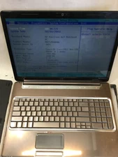 HP PAVILION DV7 - BOOTS TO BIOS - INTEL CORE 2 DUO - NO RAM -READ DESCRIPTION-BB