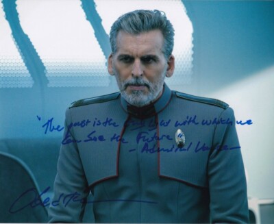 ODED FEHR signed Autogramm 20x25cm STAR TREK in Person autograph COA