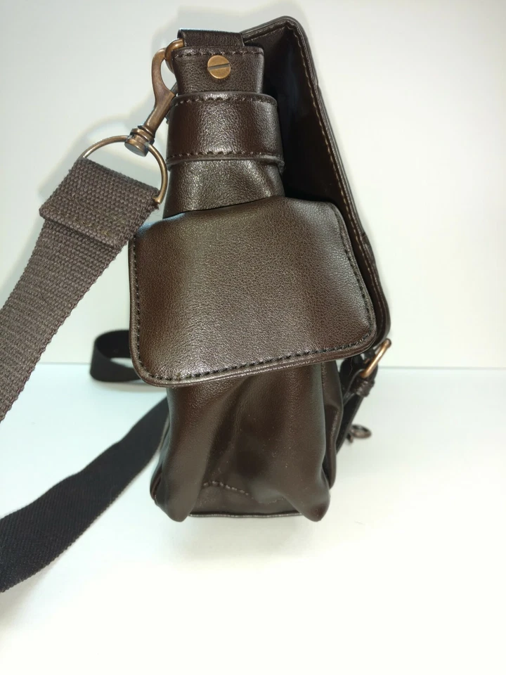 Cartera de cuero sintético marrón Banned Dark Collection Foto 4 de 4