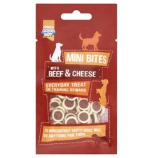 Image of  Good Boy Pawsley & Co Meat beef & cheese mini bites Dog training Treats 70g