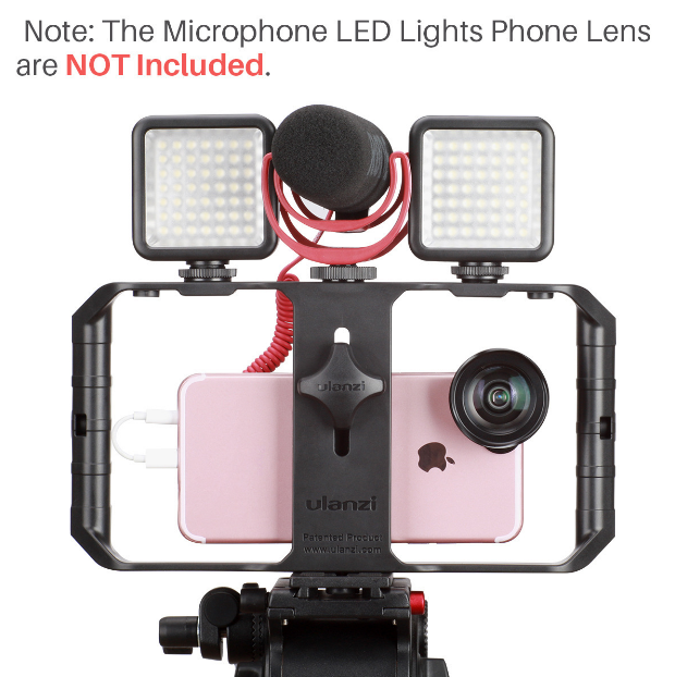 Red Camera Handheld Rig Ulanzi U Rig Pro Video Rig Hand Grip Phone Video Stabilizer Handheld ...