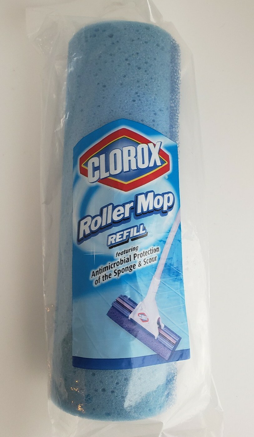 Clorox Roller Mop Refill Replacement Head Antimicrobial NEW 70982050263