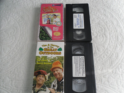 THE FLYING NUN (MAIDEN VOYAGE) S. FIELD & IN THE GREAT OUTDOORS: TIM CONWAY VHS
