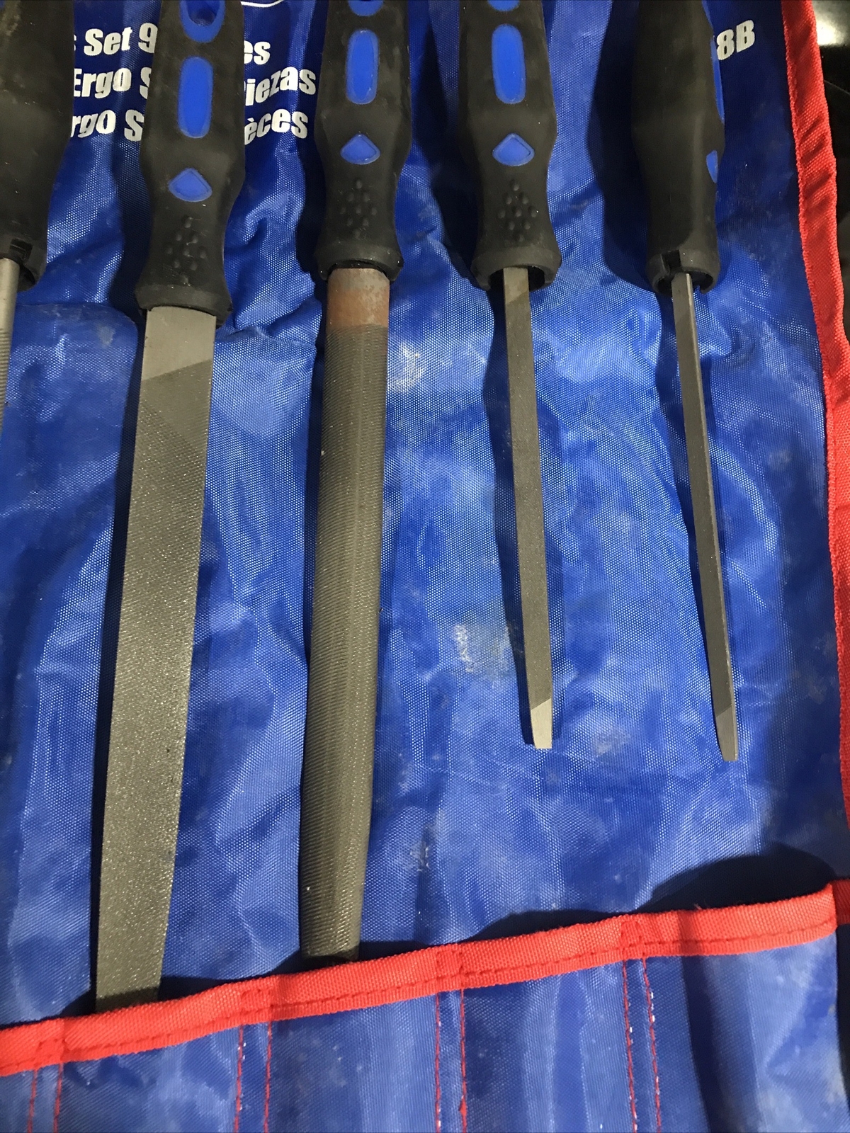 Westward Files Set 9 Pc. Machinist Hand Tools, Files, Shop Tools