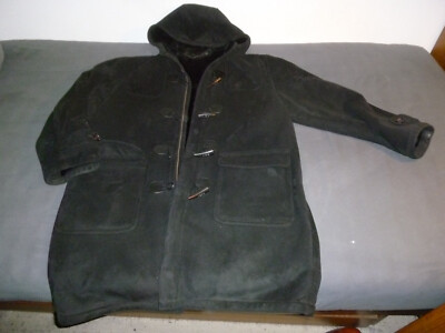 Herren Mantel Duffelcoat, Gr. 52/L schwarz, neuwertig