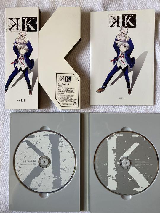 K Blu-ray Vol.1-7 Set + WHITE & BLACK Edition Anime | eBay