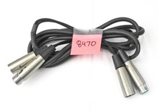 Quality 8 Foot 1 In/1 Out Balanced XLR Male/Female Patch / Extension Snake. CG