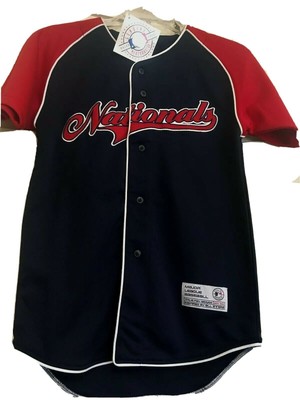 nationals blue script jersey
